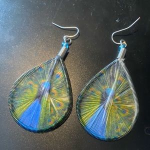 Peacock Earrings